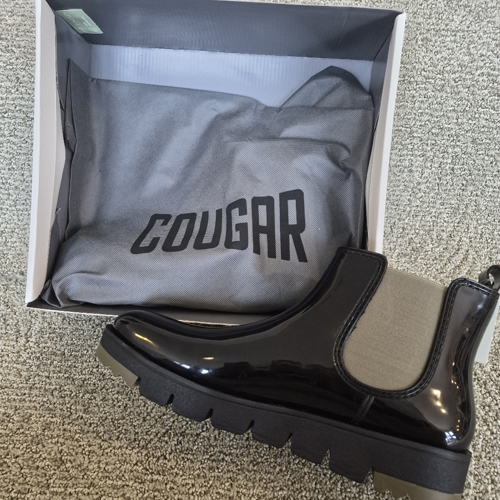 Cougar Firenze Black Ankle Boots